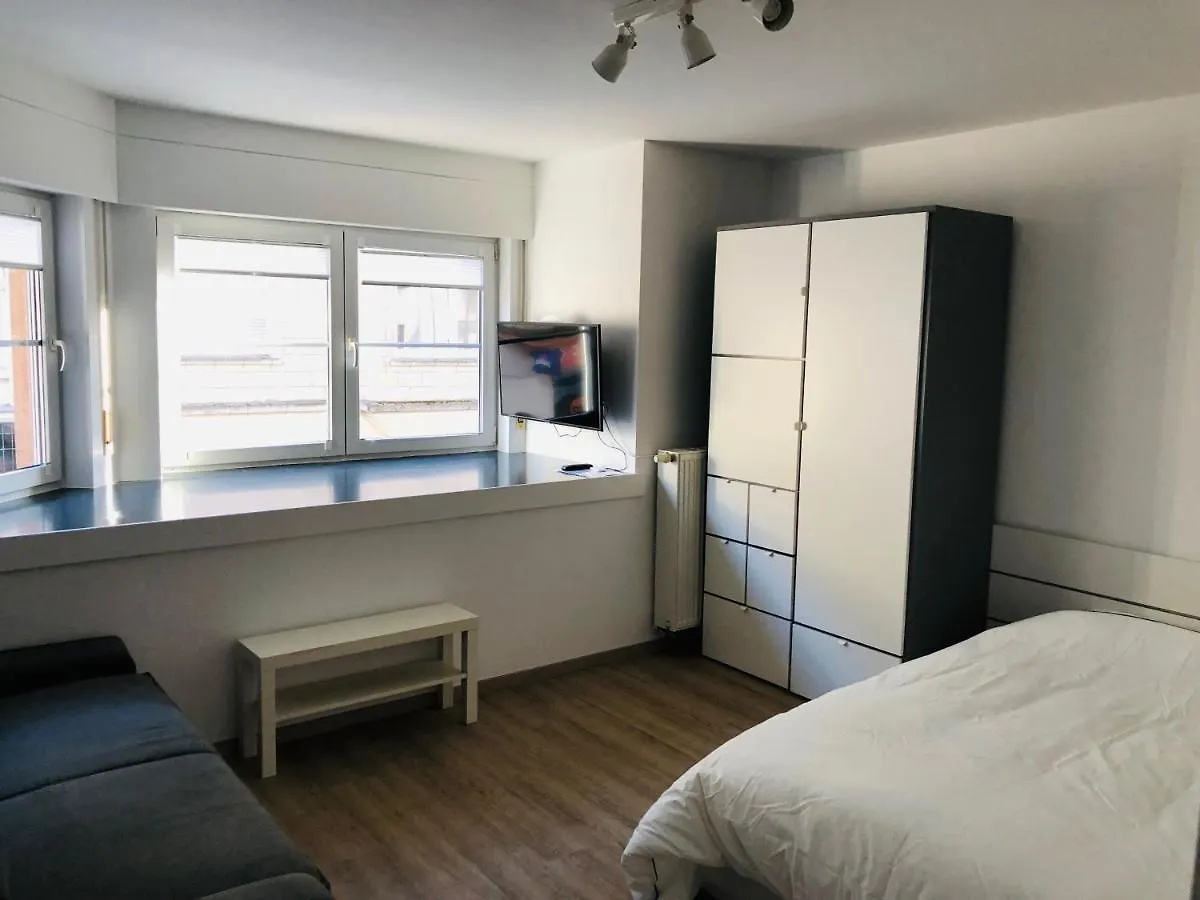 Studio Close From Train Station And Shops Luxembourg Apartment